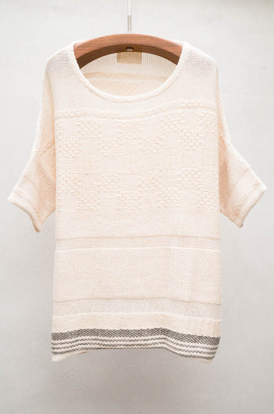 Natural Hand Knit Sweater