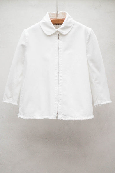 White A Line Jacket