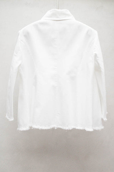 White A Line Jacket