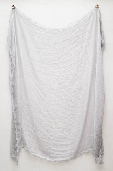 Light Grey Ruby Scarf