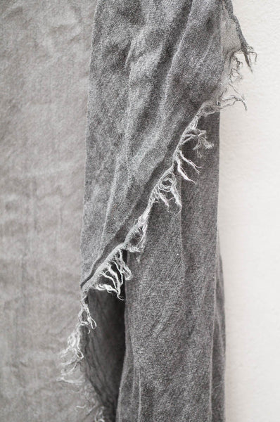 Charcoal Tobia Scarf