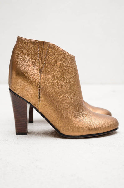 Gold Jen Boots