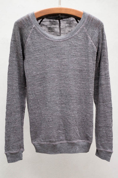 Haze Sweater Mesh Sweatshirt