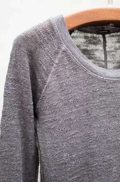 Haze Sweater Mesh Sweatshirt