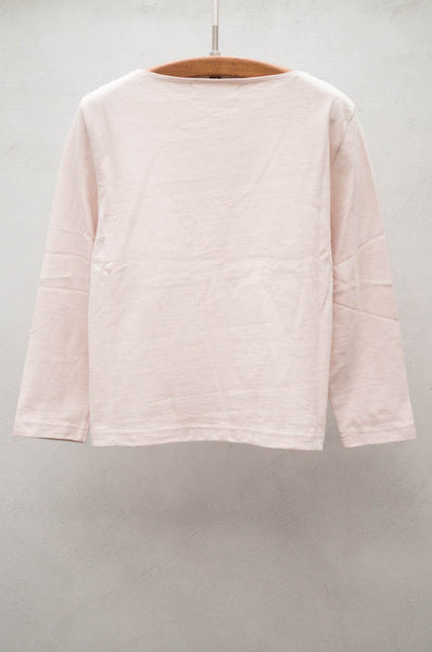 Bone Cropped Boat Neck Tee
