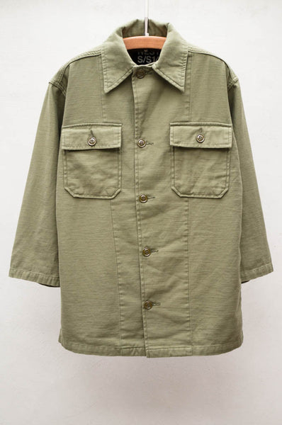 Olive Army Shirt Jacket