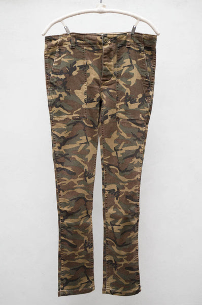 Camo Slouch Utility Trouser