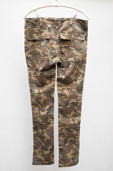 Camo Slouch Utility Trouser