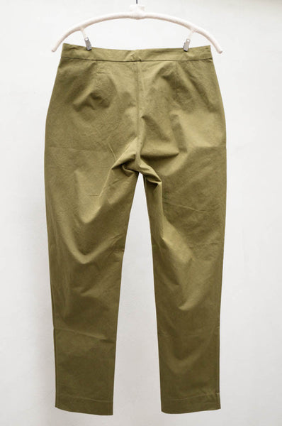 Khaki Capri Pant