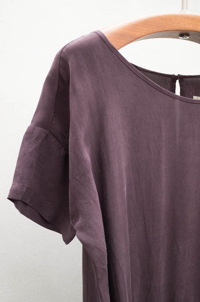Eggplant Dobby Dress