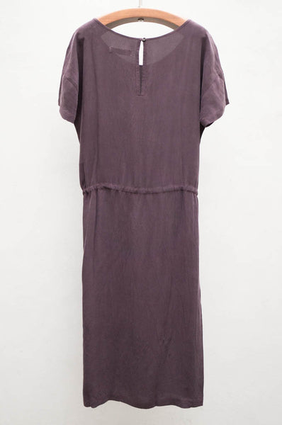 Eggplant Dobby Dress