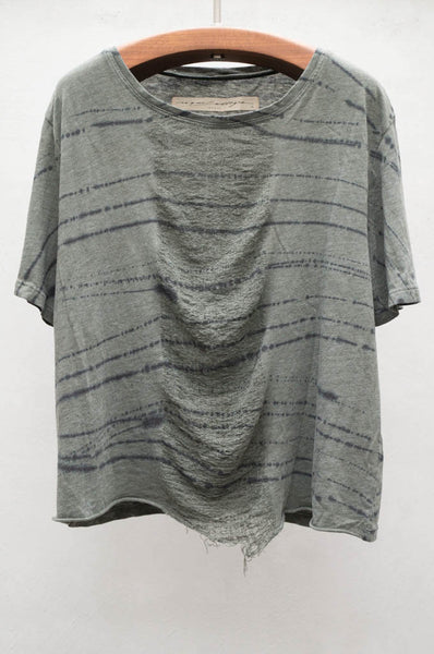 Shred front boxy tee