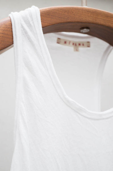 White Tate Tank Top