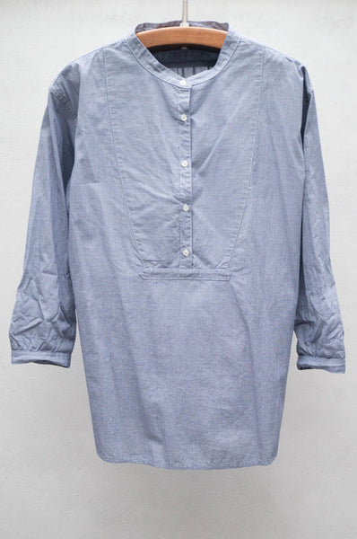 Bleu Yarn Dye Ashley Henley Shirt