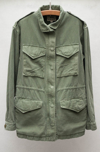 Camo Green Military Jacket