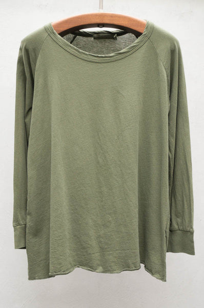 Camo Green Long Sleeve Tee