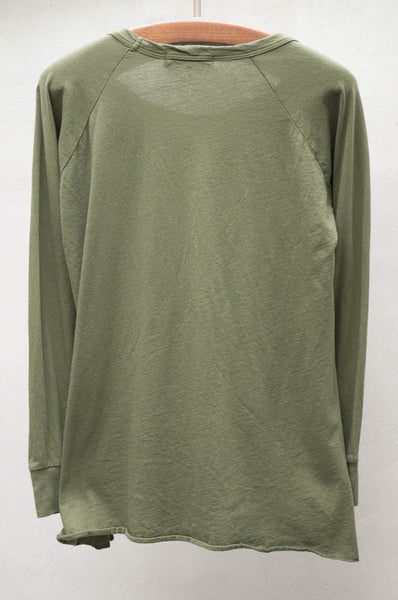 Camo Green Long Sleeve Tee