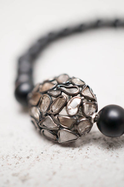 Elastic Onyx Bracelet