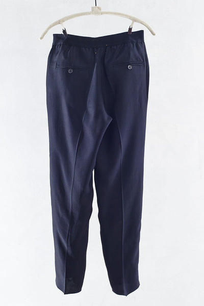 Black Structure Band Pant
