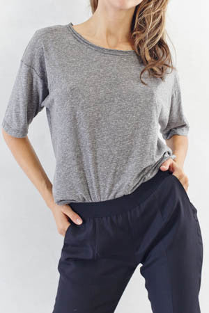 Grey Bobby Tee