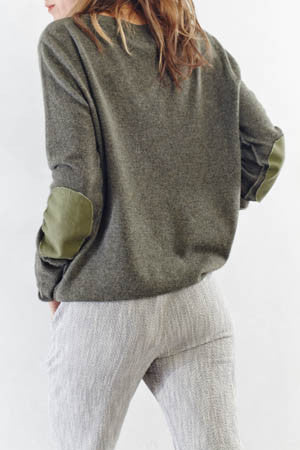 Olive Officer Sweater