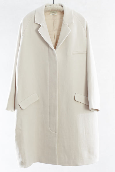 Ecru Oversize Coat