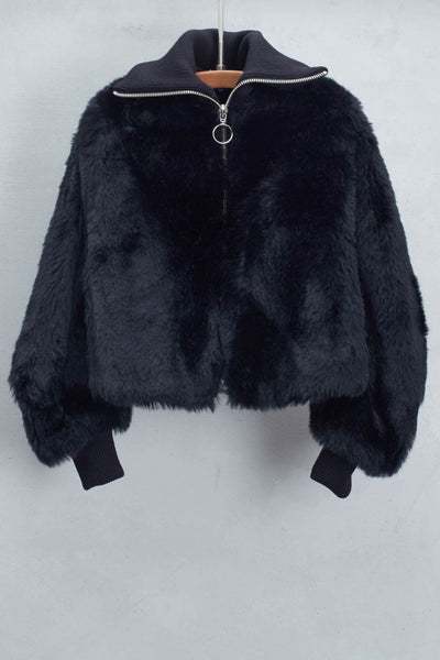 Black Bomber Jacket