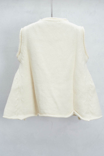 Ecru Sweater Top