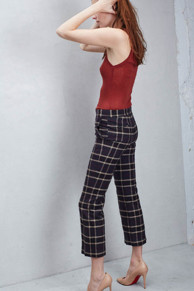 Plaid Pant