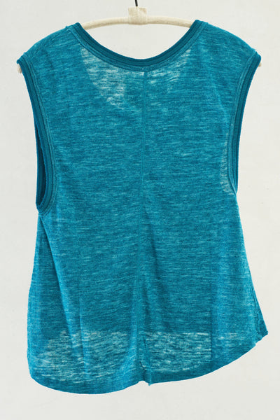 Emerald Sleeveless Tee