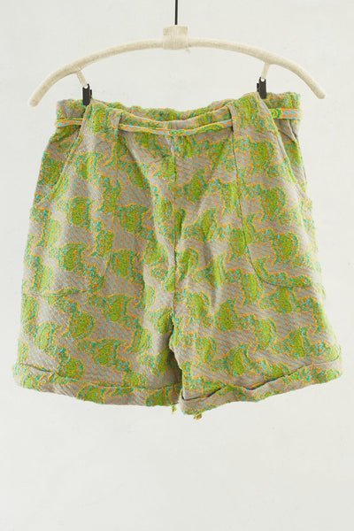 Yellow and Turquoise Beach Shorts