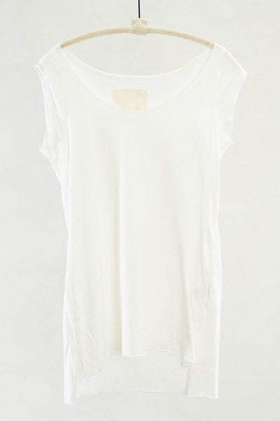 White Short Sleeve Crew