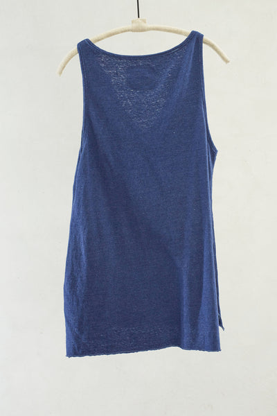 Navy Soft Jersey Tank Top