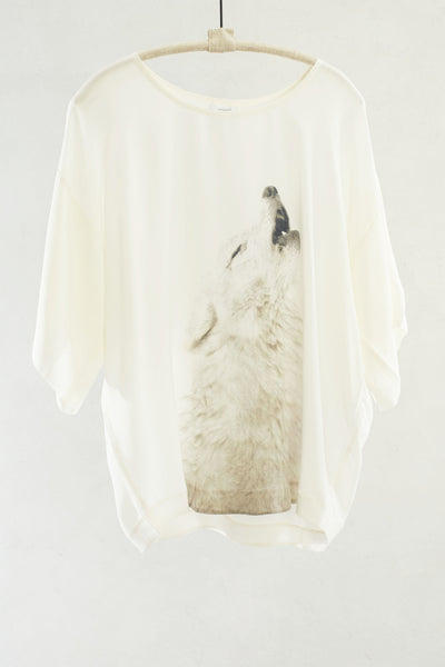 Wolf Print Top