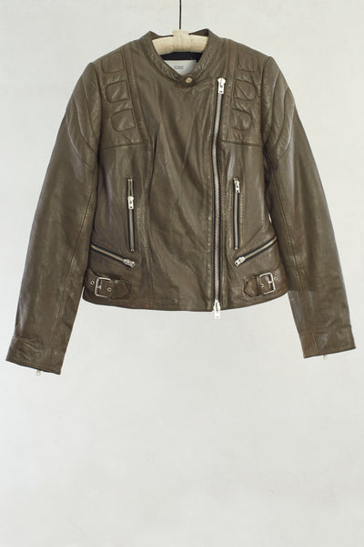 Concrete Leather Jacket