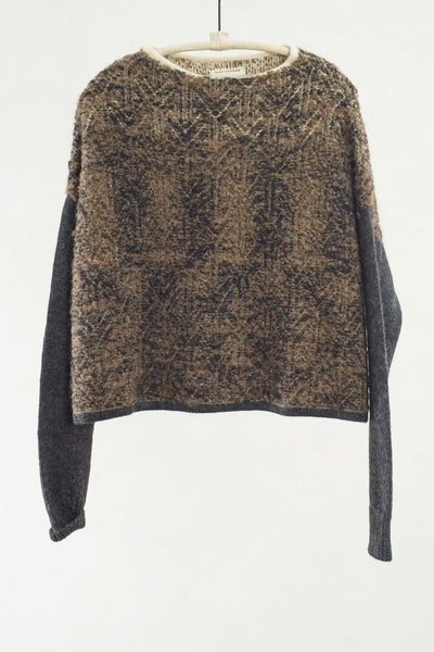 Jacquard Knit Pullover