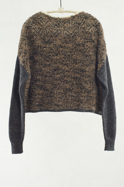 Jacquard Knit Pullover
