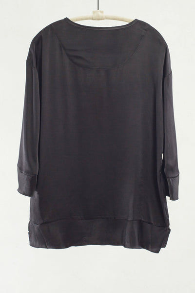 Black Pullover Blouse