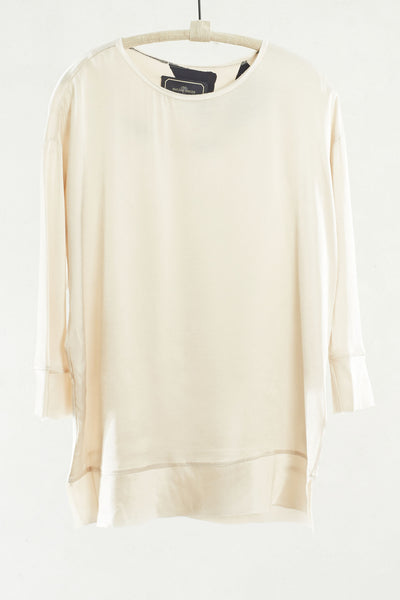 Cream Pullover Blouse