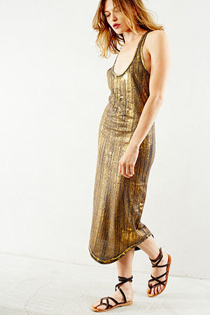 Gold Tank Dress