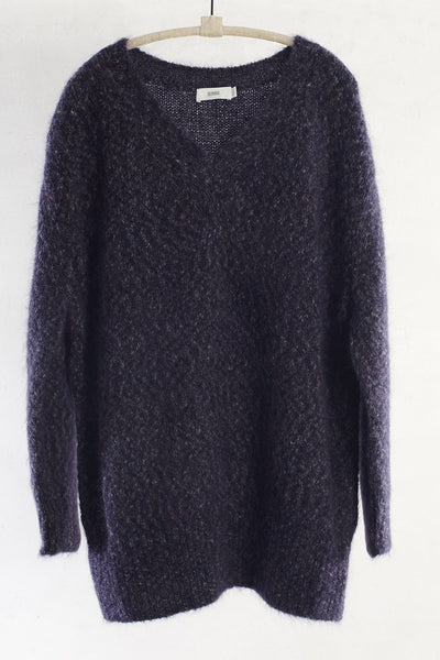 Violet V Neck Pullover