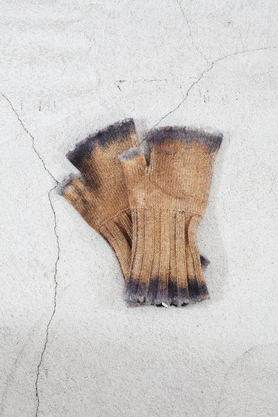 Caramel Fingerless Gloves