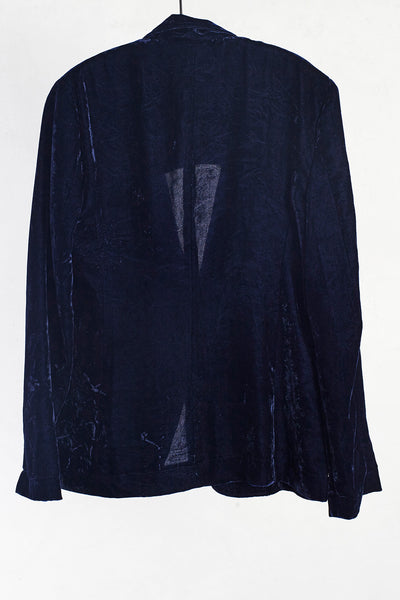 Washed Velvet Blazer