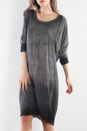 Dark Wash Raglan Dress