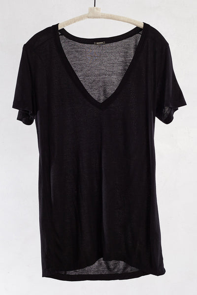 Black V Neck