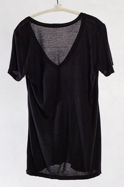 Black V Neck