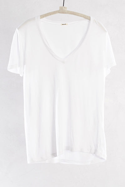 White V Neck