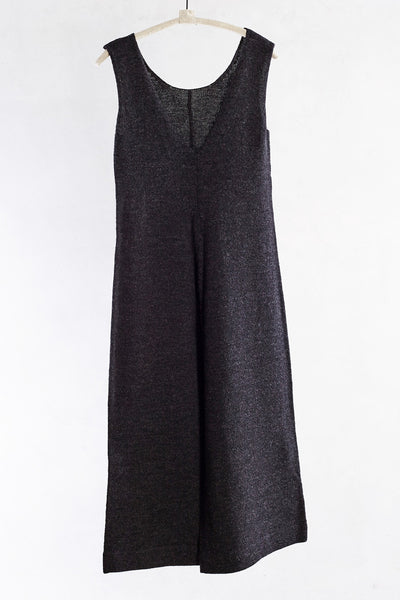 Charcoal Miter Jumpsuit