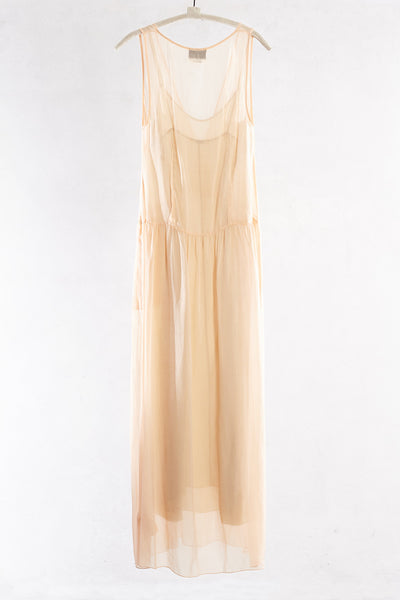 Cipria Silk Dress