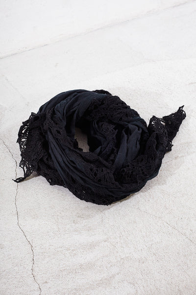 Black Bianca Scarf